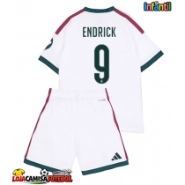 Camisa de Futebol Real Madrid Endrick #9 Equipamento Principal Infantil 2026-27 Manga Curta (+ Calças curtas)